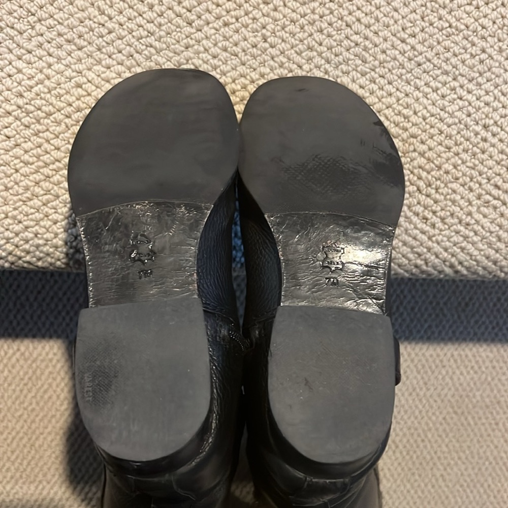 Tory Burch Black Riding Boot- Size 7 - image 5